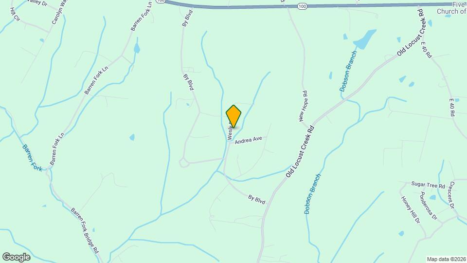 1422 Wesley Rd Map and Location Details