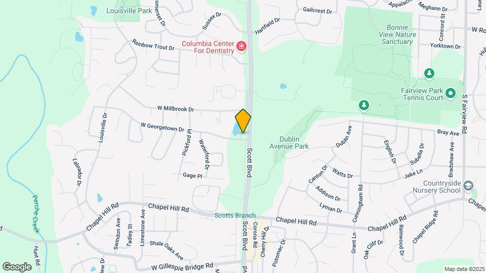 4303 W Georgetown Dr Map and Location Details