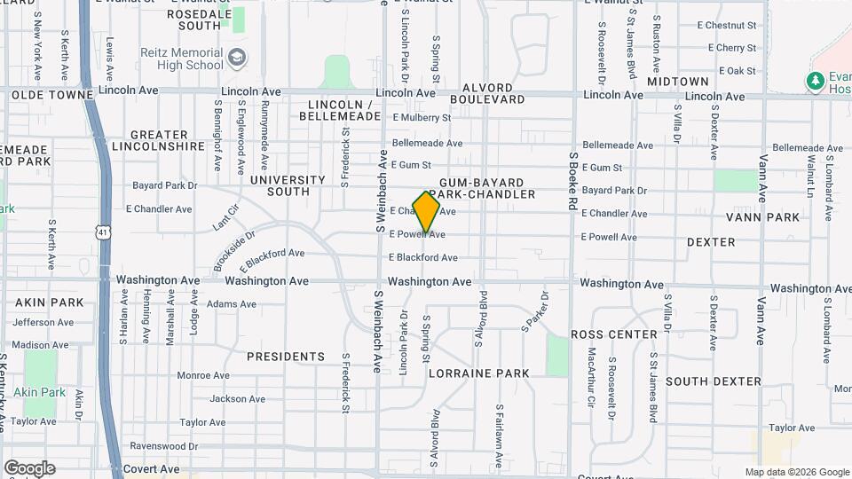 900 S Spring St Mapa y Detalles de la Ubicación