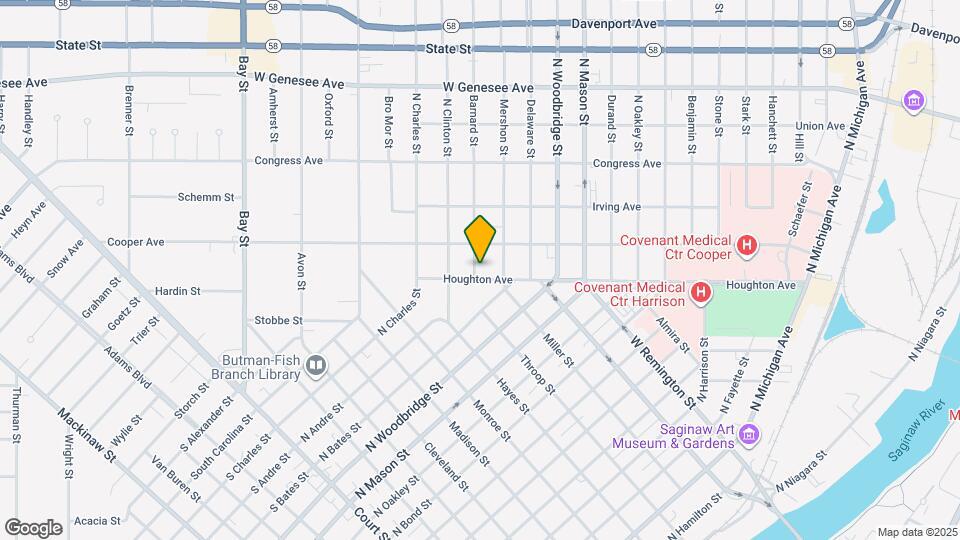 1506 Barnard St Map and Location Details