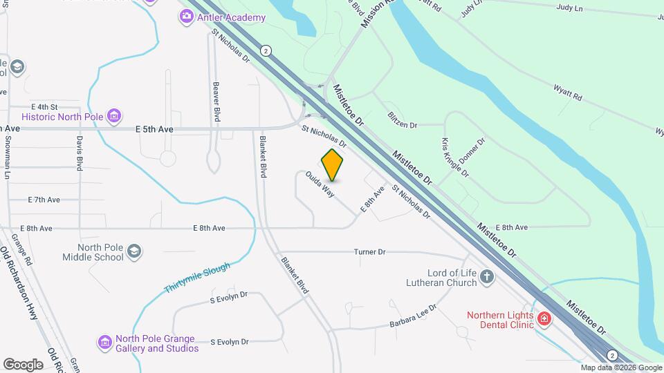 706 Ouida Way Map and Location Details