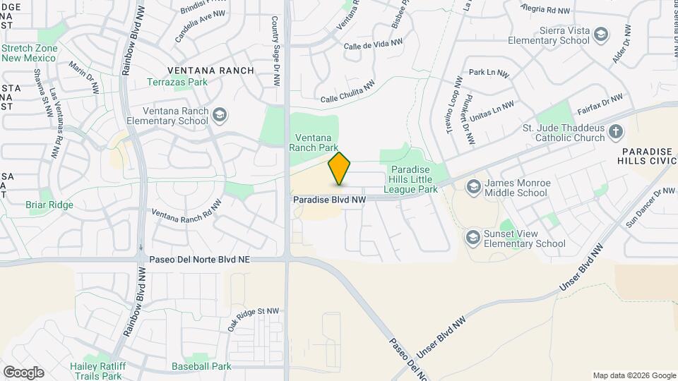 6436 Michelangelo Ln NW Map and Location Details