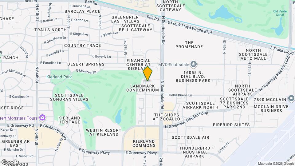 15825 N 71st St Map and Location Details