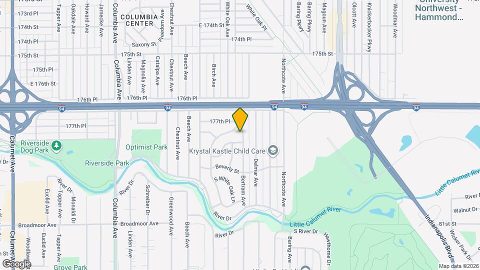 7744 Bertram Ave Map and Location Details