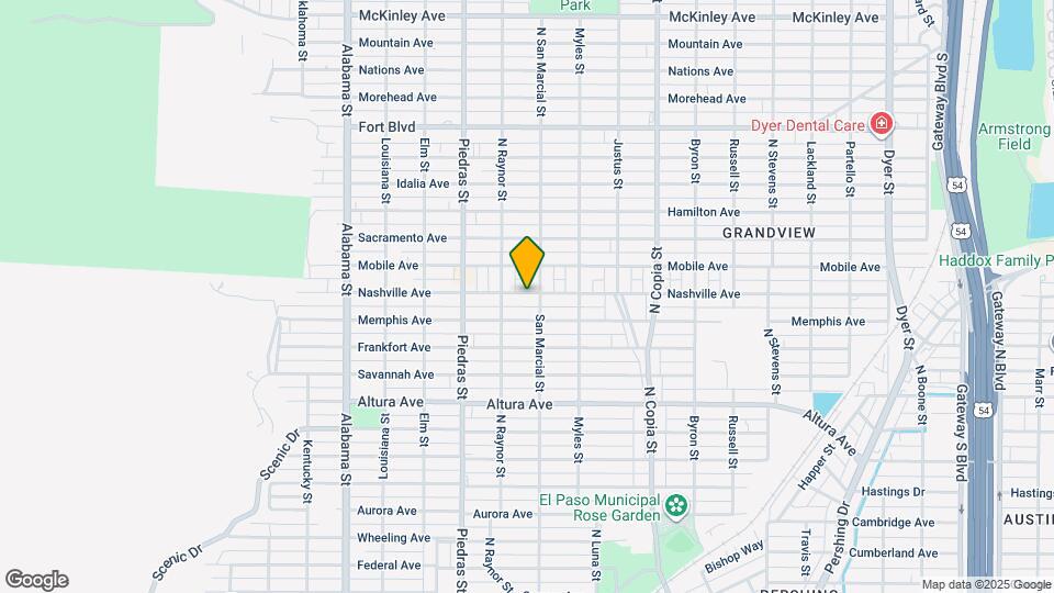3026 Nashville Ave Map and Location Details