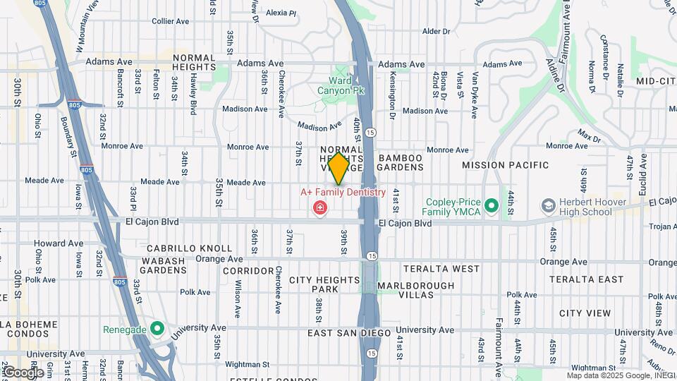4380 39th St Mapa y Detalles de la Ubicación