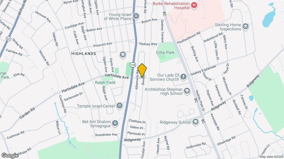 93 Beverly Rd Map and Location Details