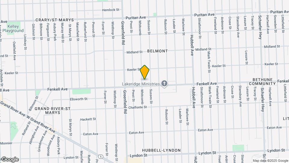 15318 Whitcomb Map and Location Details