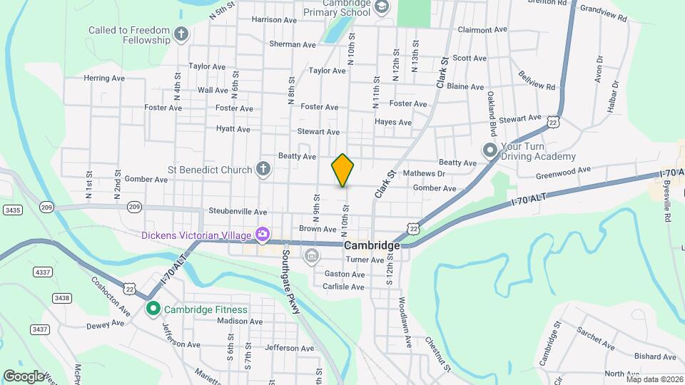 235 N 10th St Map and Location Details