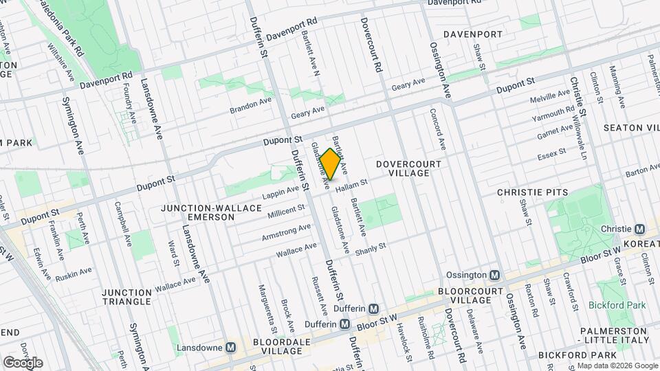 767 Gladstone Ave Map and Location Details