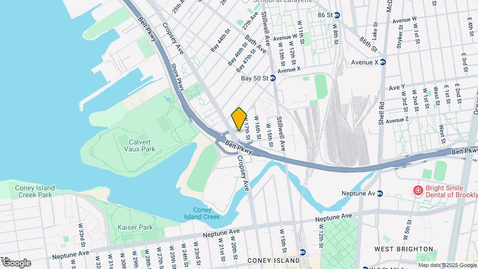 2863 Cropsey Ave Map and Location Details