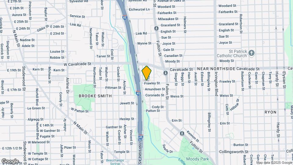 4601 Fisk St Map and Location Details