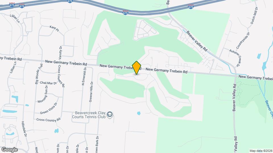 2569 Greenside Dr Map and Location Details