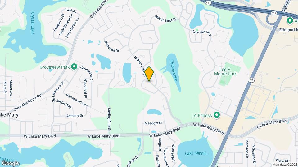 120 Hidden Lake Dr Map and Location Details