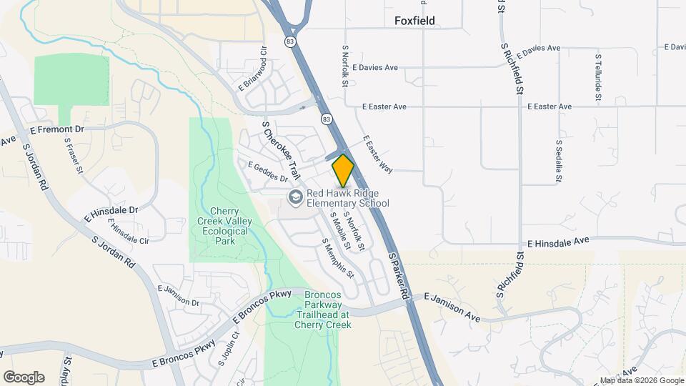 16346 E Fremont Ave, Unit 9 Map and Location Details