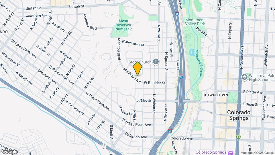 619 Manitou Blvd Map and Location Details