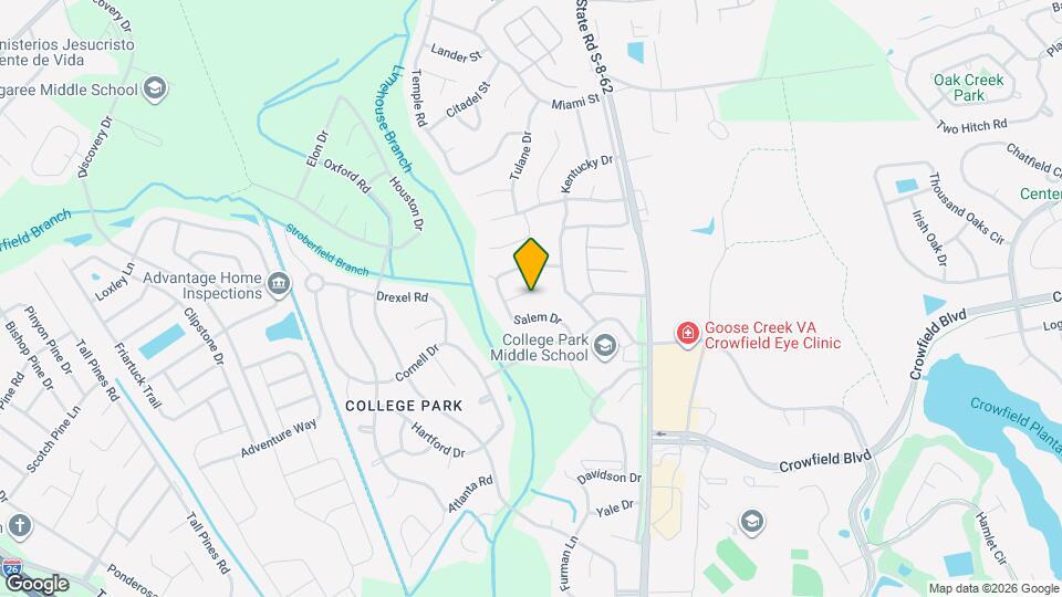 404 Marquette Ln Map and Location Details