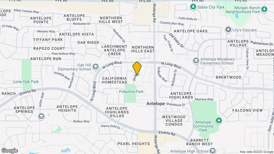 8256 Benjamin Dr Map and Location Details