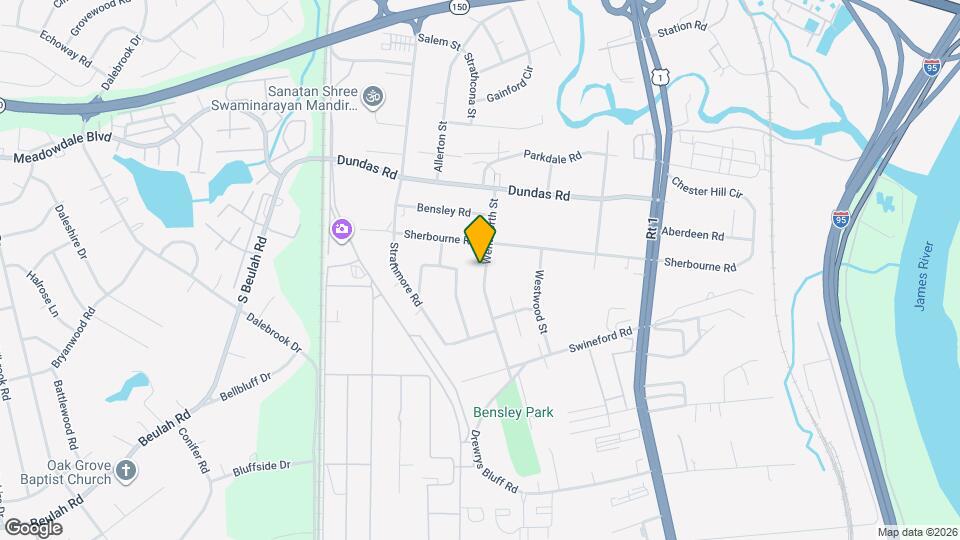 6712 Wentworth St Map and Location Details