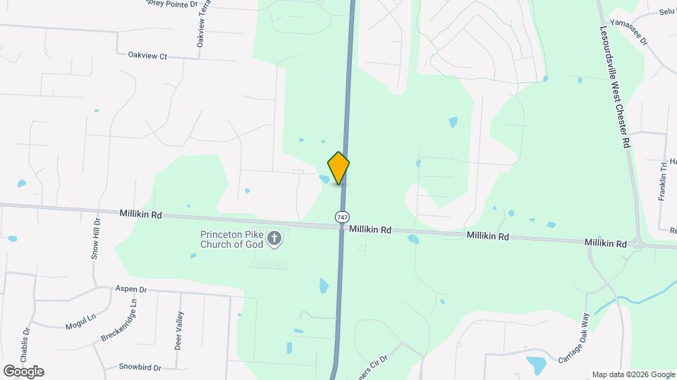 5941 Princeton Glendale Rd Map and Location Details