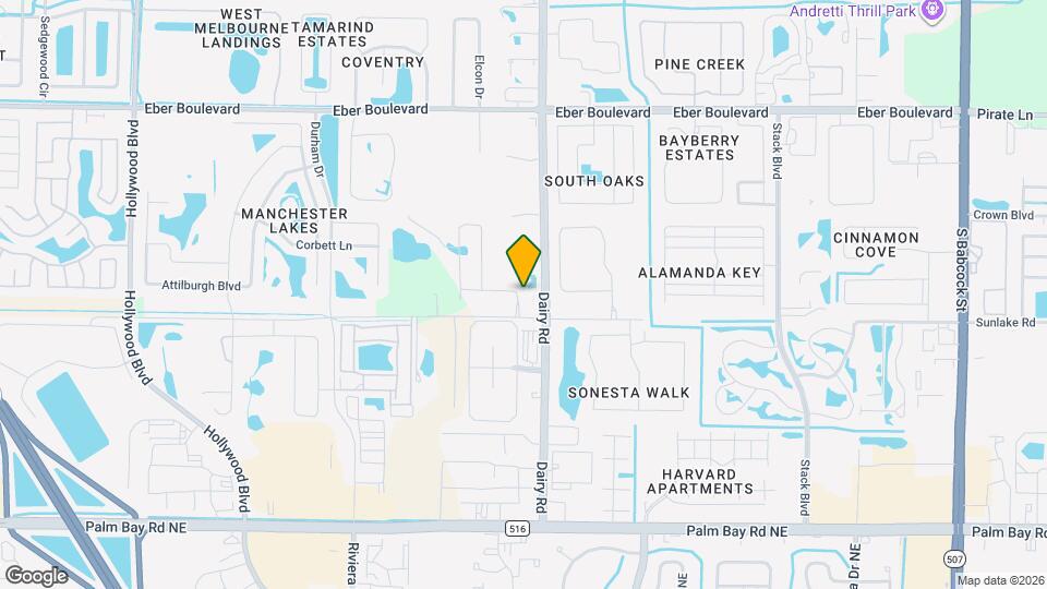 4416 Vermillion Dunes Ln Map and Location Details