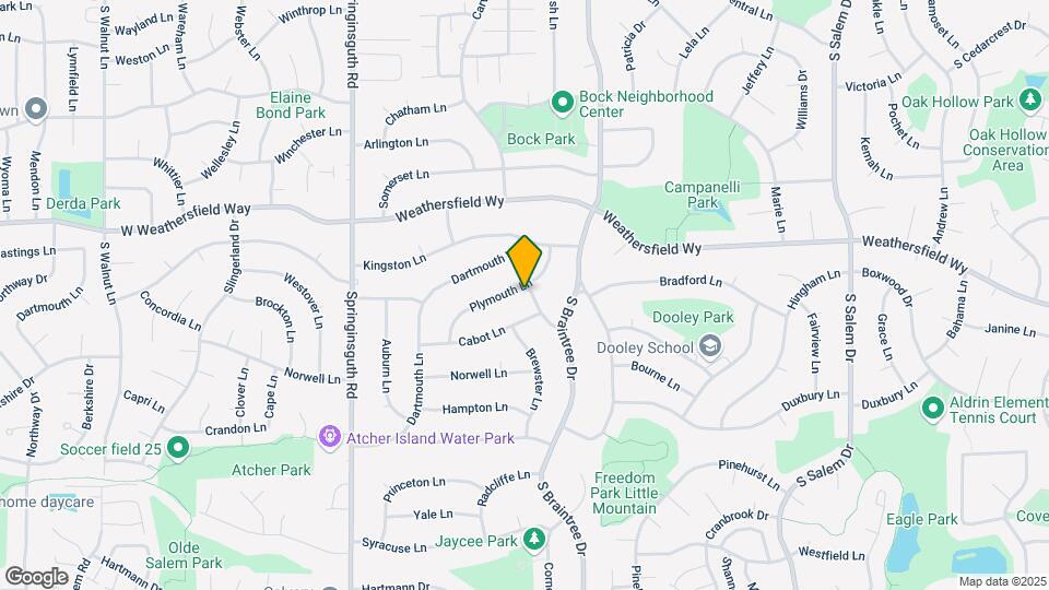510 Falmouth Ln Map and Location Details