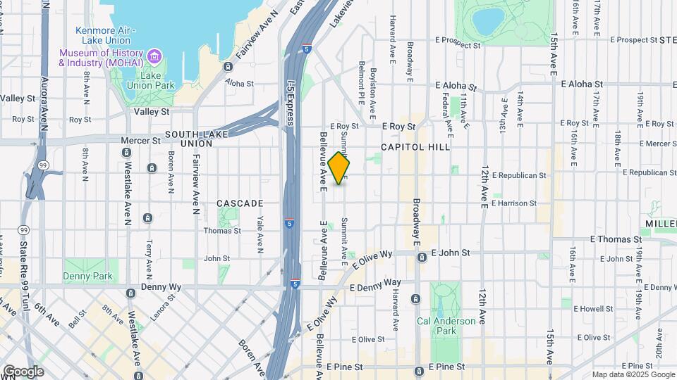 415 Summit Ave E Mapa y Detalles de la Ubicación