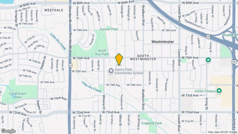 7530 Stuart St Map and Location Details