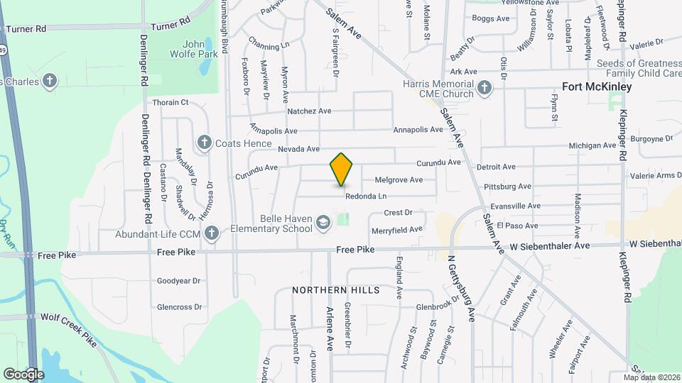 4351 Redonda Ln Map and Location Details