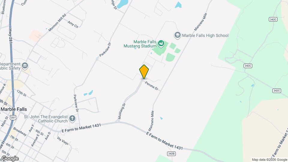 107 Peruna Dr Mapa y Detalles de la Ubicación