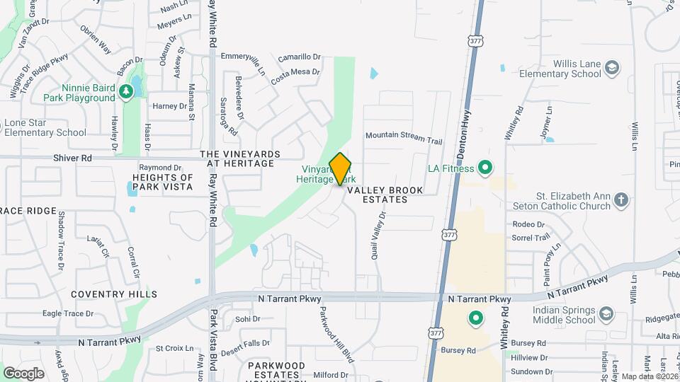 5633 Ridge Lake Dr Map and Location Details