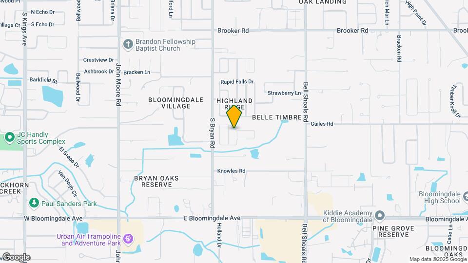 3043 Annadale Cir Map and Location Details