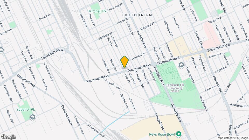 426 Tecumseh Rd W Map and Location Details