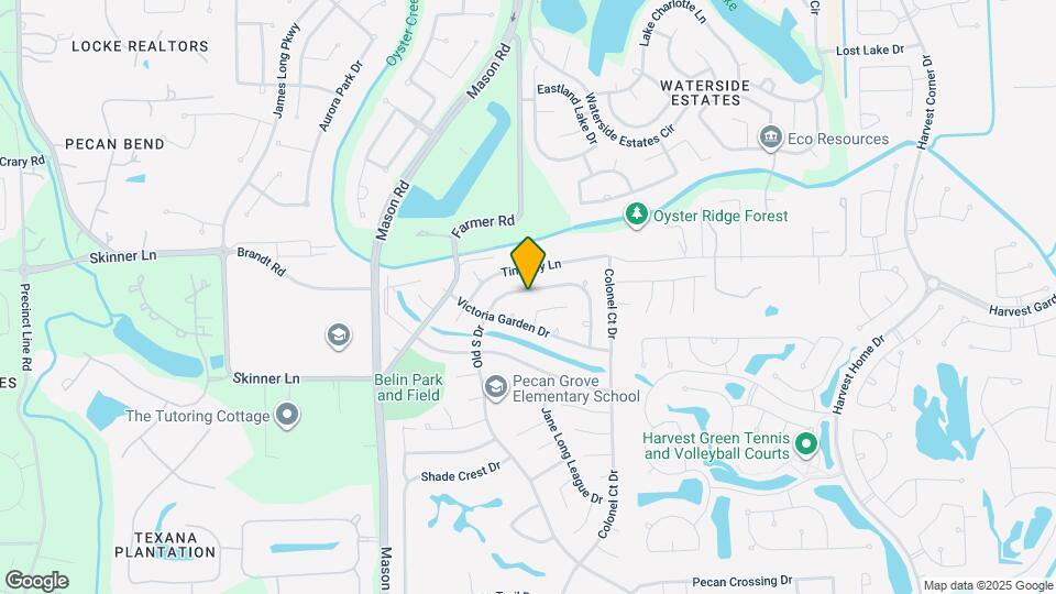 2107 Musket Ridge Dr Map and Location Details
