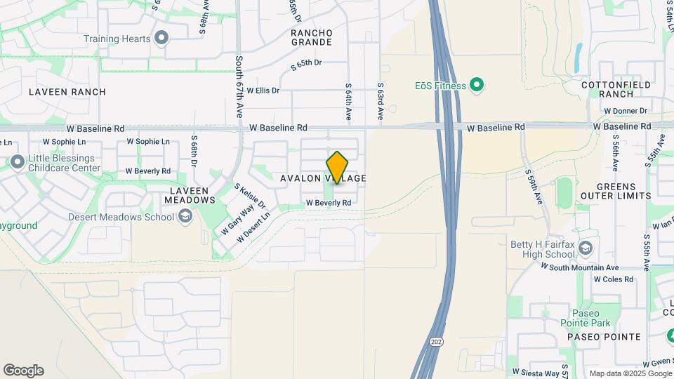 6342 W Harwell Rd Map and Location Details