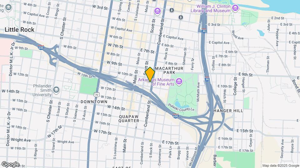 1018 Cumberland St Map and Location Details