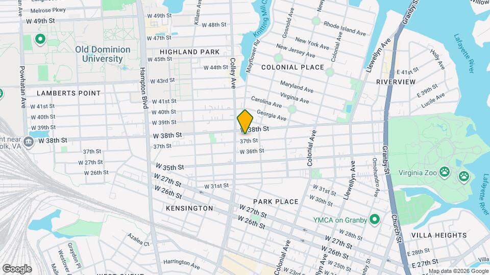724 37th St Map and Location Details