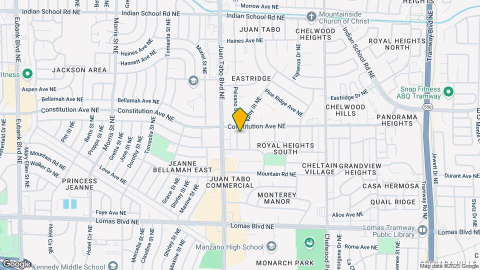 1220 Paisano St NE Map and Location Details