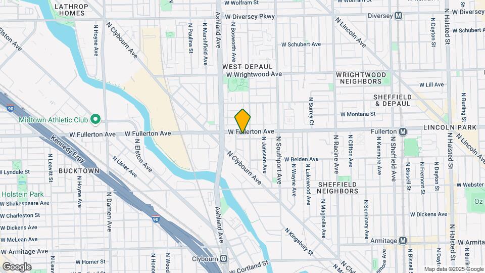 Fullerton Lofts Map and Location Details