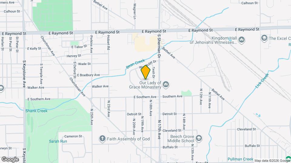 3632 Margaret Ave Map and Location Details