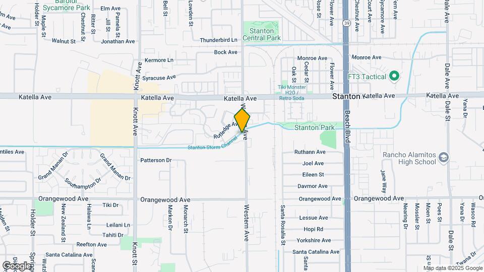11221 Western Ave Map and Location Details