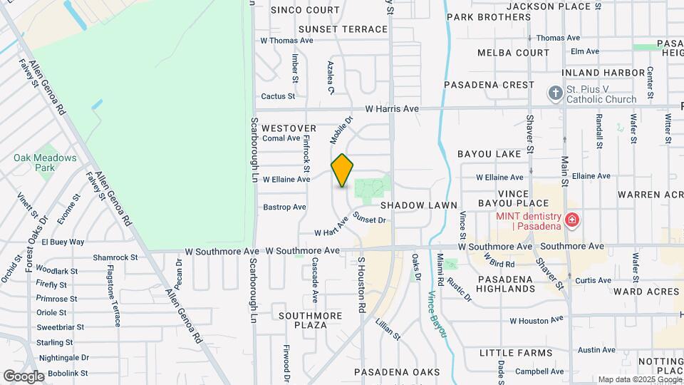 1112 Sunset Dr Map and Location Details