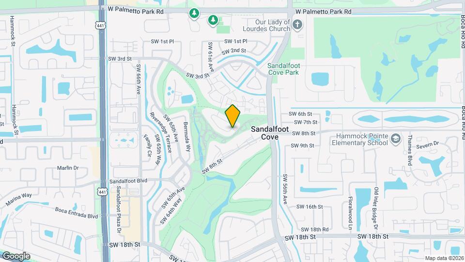 9330 SW 61st Way Map and Location Details