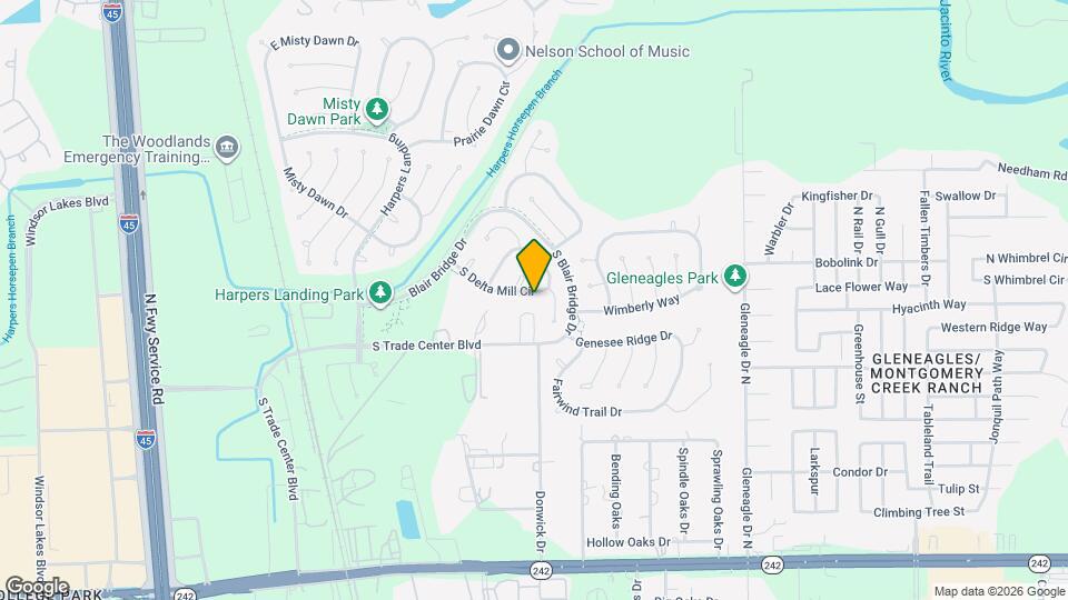 135 S Delta Mill Cir Map and Location Details