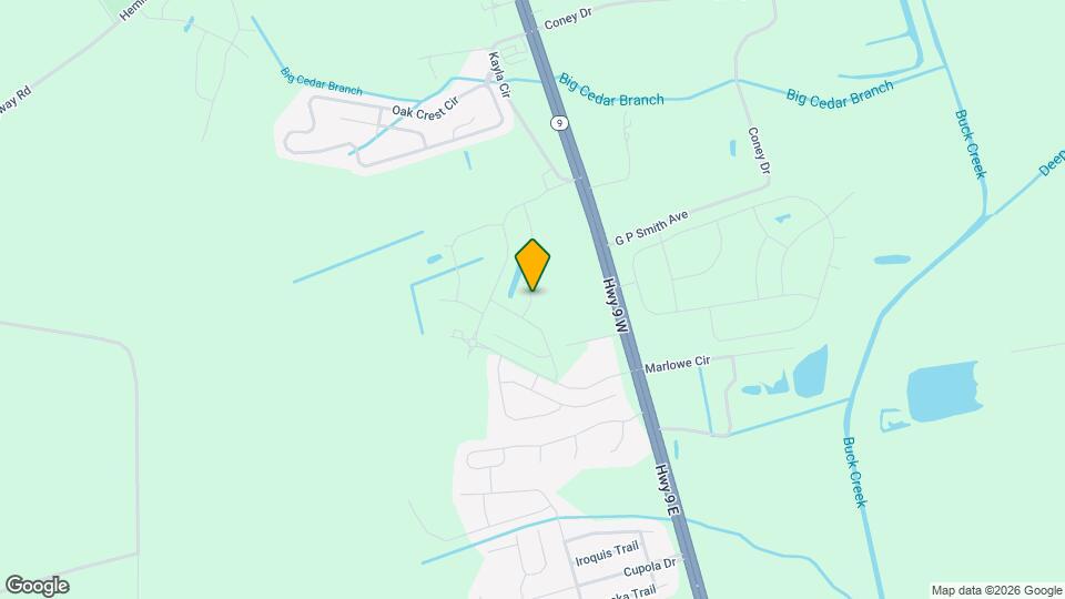 2888 Flatleaf Ct Map and Location Details