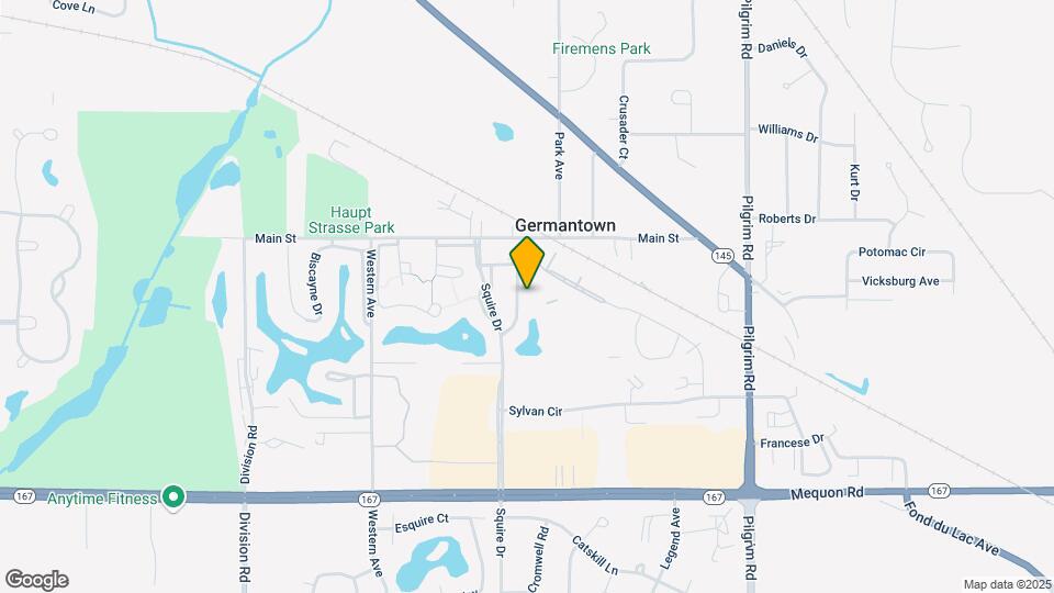 W163N11504 Windsor Ct, Unit Germantown Condo Mapa y Detalles de la Ubicación