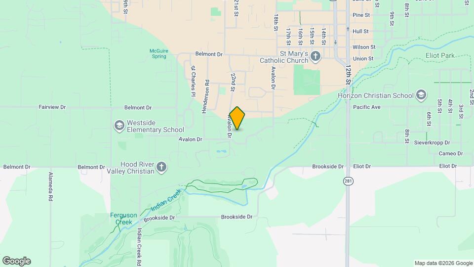 3461 Avalon Dr Map and Location Details