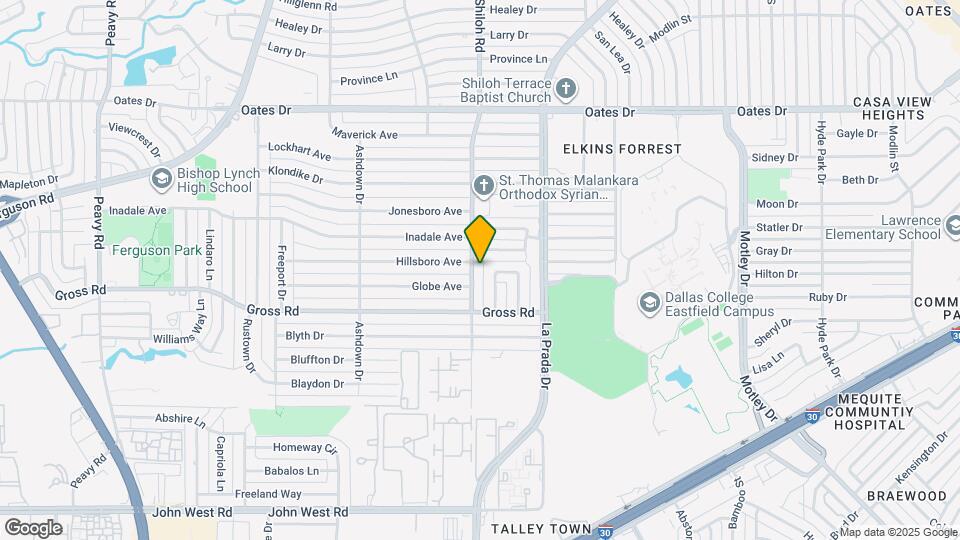 9112 Shiloh Rd Map and Location Details