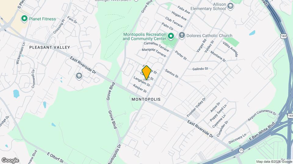 6204 Langham St Map and Location Details