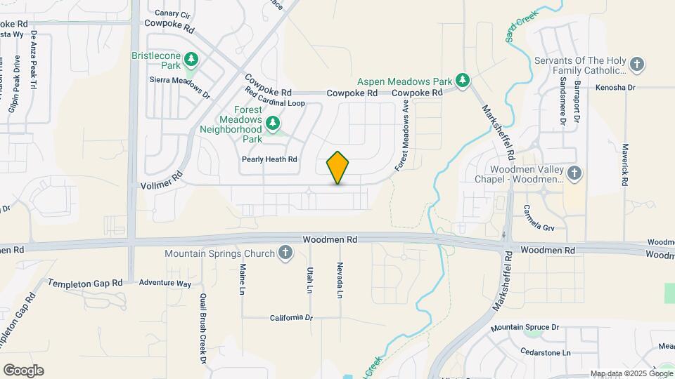 7645 Forest Meadows Ave Map and Location Details